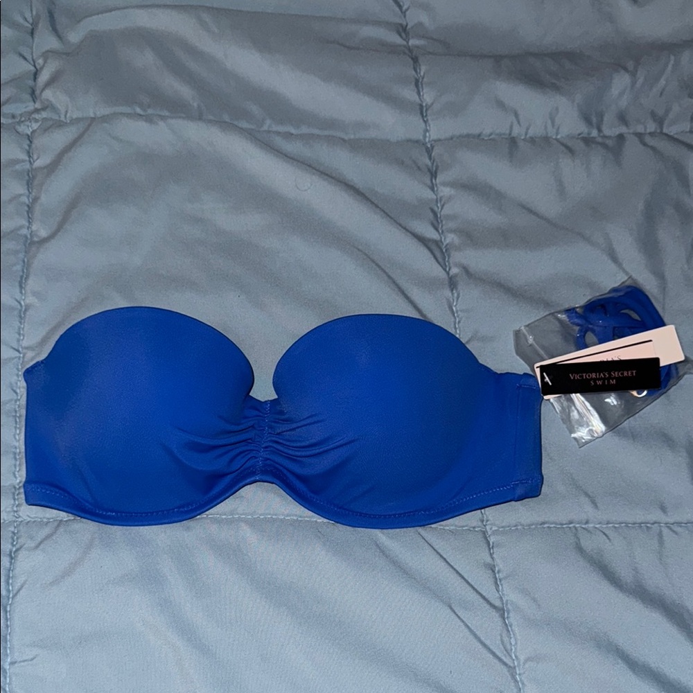 Victoria's Secret Blue Bikini Top